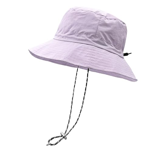 Image of woogwin Waterproof Bucket Rain Hat with Chin Strap Quick Dry Packable Boonie Sun Hat Safari Hat UV Protection