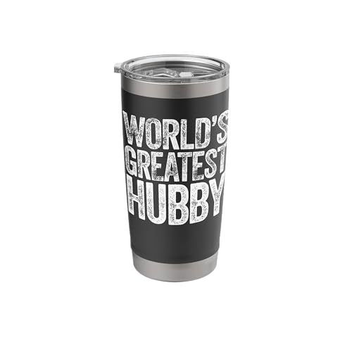 World's Greatest Hubby - Funny Award Stainless Steel Insulated Tumbler