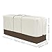 Amazon Basics Patio Seat Cushion/Cover Storage Bag, Beige and Tan