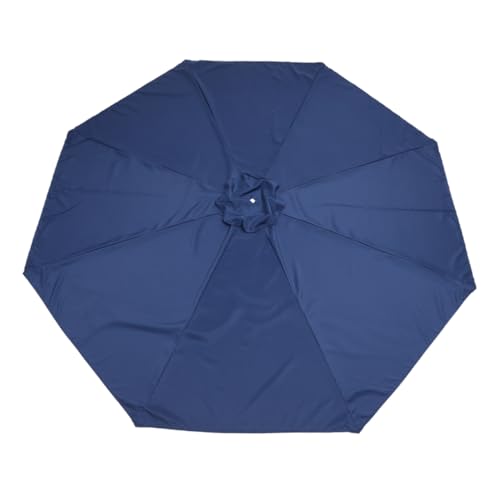 Auvent polyester hydrofuge et anti-UV pour parasol de remplacement Hemobllo