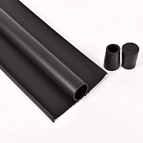 BOWSEN Garage Door Bottom Seals Weatherproof Weather Stripping Threshold Buffering Sealing High Performance EPDM Rubber Resistance Gasket Black 5/16 Inch T-End, 16FT Long by BOWSEN - Image 3