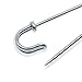Dritz 62-65 Skirt/Kilt Pins, Nickel Finish, 3-Inch (2-Count)