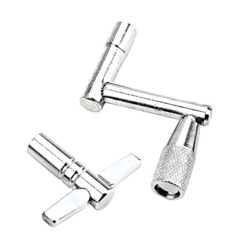 OFFSCH 1 Set Wrench Ergonomic Drum Key Tuner Pedal Drum Replacement Part Drum Spanner Drum Supplies Spanner for Drum Adjustment Drum Keys Drum Accessories Bass Tuner Snare Metal Tuning