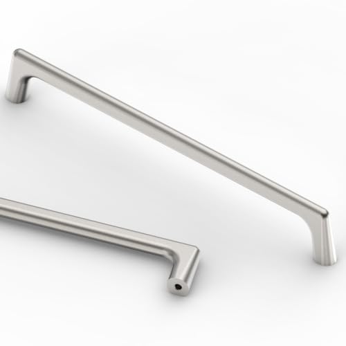 Image of Asidrama 6 Pack 7.5 Inch(192mm) Brushed Satin Nickel Cabinet Pulls Cabinet Handles Cupboard Handles Kitchen Cabinet Hardware for Cupboard Drawer Pulls