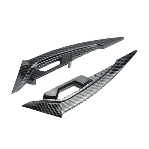 Aileron de carénage avant de moto autocollant avec ailettes aérodynamiques