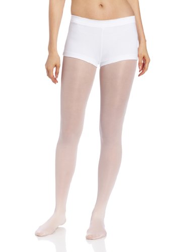 Capezio Women's Low Rise Boy Cut Short,White,Small