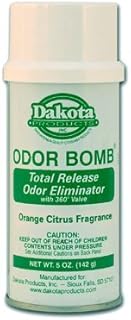 Dakota Odor Bomb Car Odor Eliminator - Orange Citrus