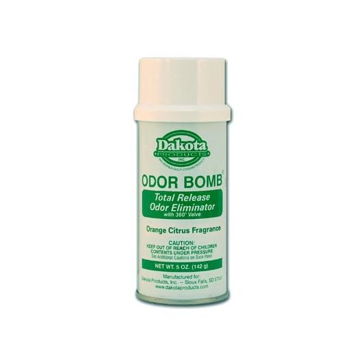 Dakota Odor Bomb Car Odor Eliminator - Orange Citrus
