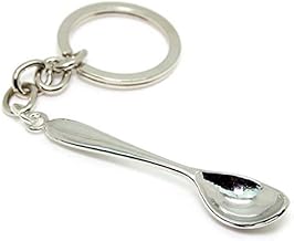Bluebubble A Spoon Full Silver Spoon Keyring on Gift Card