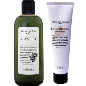 Amazon | ルベル ナチュラルヘアソープ シーウィード 240ml & ライス