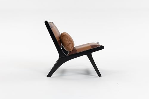 Sillón Chenille Moderno Marrón miniatura 7