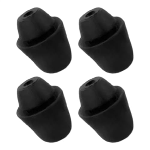 Tope de Parachoques de Puerta de Coche, Protector de Puerta automotriz, 4 topes de Goma, Negro, fácil de Instalar, protección Delantera y Trasera, Accesorio para vehículo