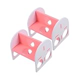 Happyyami 2stücke Tunnel Für Hamster Und Kleintiere Mehrkammer-hamsterversteck Haustier-unterkunft Einfach Zu Reinigen