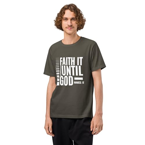 Faith IT – Unisex Premium Oversized Garment-Dyed Christian T-Shirt