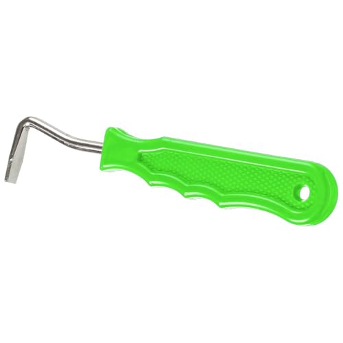 Tough 1 Metal Hoof Pick Neon Green