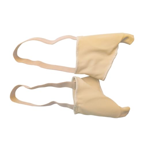 PartyKindom 1Pair Little Toe Separator for Overlapping Toes Soft Relief Toe Protectors for for Preventing Rubbing Discomfort Suitable for Both Men and Women