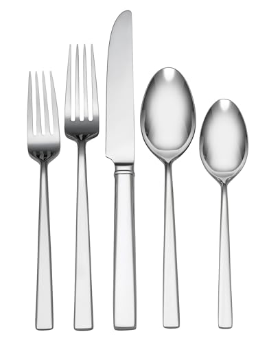 Reed & Barton Cole 65Pc Flatware Set, 65 Piece, Silver