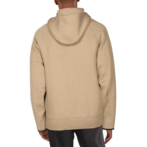 Nike Mens Fleece Pullover Hoodie Beige M2