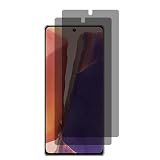 UZWZW 2 Pack Privacy Screen Protector For Samsung Galaxy Note 20 5G / 4G (6.7 inch) Anti Spy Private Tempered Glass