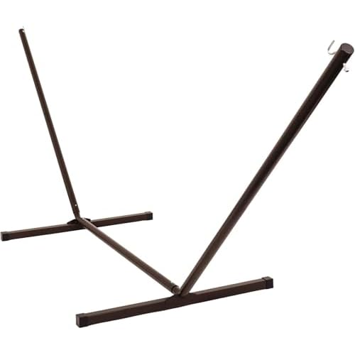 Lazy Daze Hammocks Metal Hammock Stand for 9-11 FT Hammocks, Heavy Duty Steel Outdoor Hammock Base for Porch Patio Garden Backyard, 450 Pounds Capacit