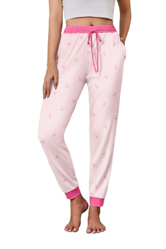 Ekouaer Women's Pajama Pants Comfy Lounge Pj Bottoms Soft Jogger Sleep Pant - image 1