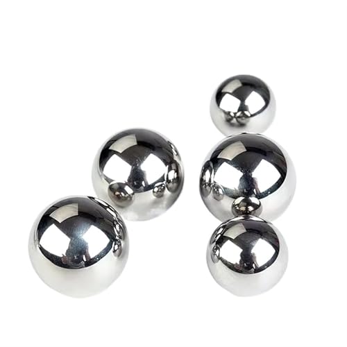 BGZHTMG Billes en Acier de Haute précision for roulements à Billes, Billes en Acier Massif, Billes Rondes 10/10.319/11.113/11.509/11.906/12/12.3/12.7/13.5-30 mm(11.113mm)