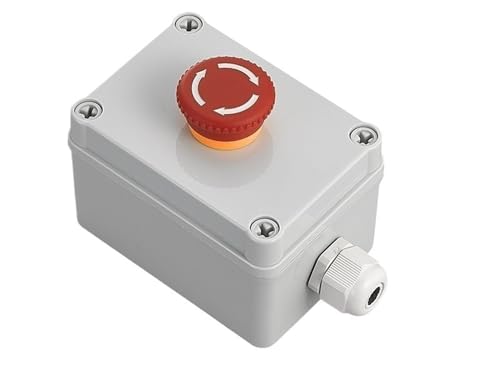 Boîtier de commutation à bouton KLVN pour contrôle moteur et alarme