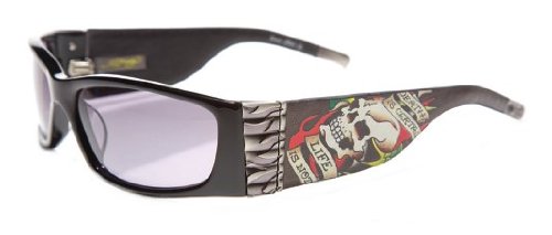 ED HARDY EHS-015 Death Is Certain Sunglasses