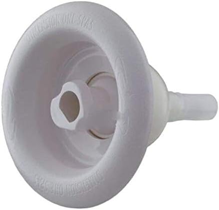 Compatible with Dimension One Spa Large VCR Jet Single Rotator Insert - White DIM01510-415
