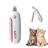 ZORTVUL Cortaúñas Profesional Para Perros, Con Luz Y A Prueba De Salpicaduras, Dispositivo De Protección Para Mascotas, Perros Y Gatos, Cortaúñas Con Lima Para Mascotas Pequeñas Medianas