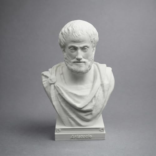 Busto Estatua Histórica Aristóteles 6"Hx4"Wx3"D