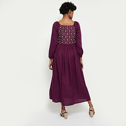 Image of Max Women's Rayon Shirt Maxi Dress