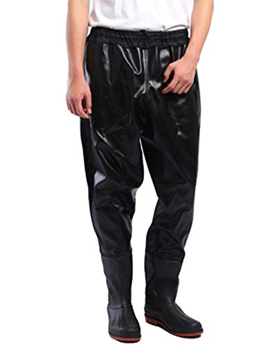 Botas De Pesca Impermeables Para Jóvenes – Altura 80 Cm, Talla 45, Ideales Para Vadeo