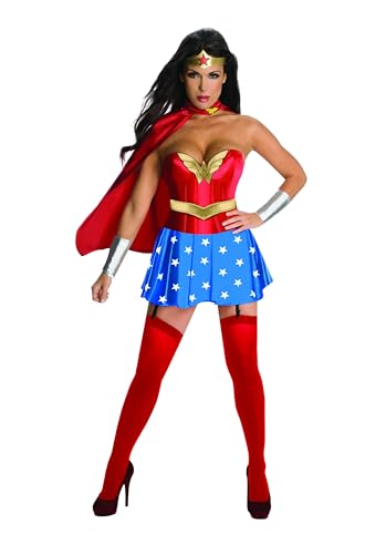 Rubies Official Ladies Wonder Woman Corset Adult Costume - Large Halloween