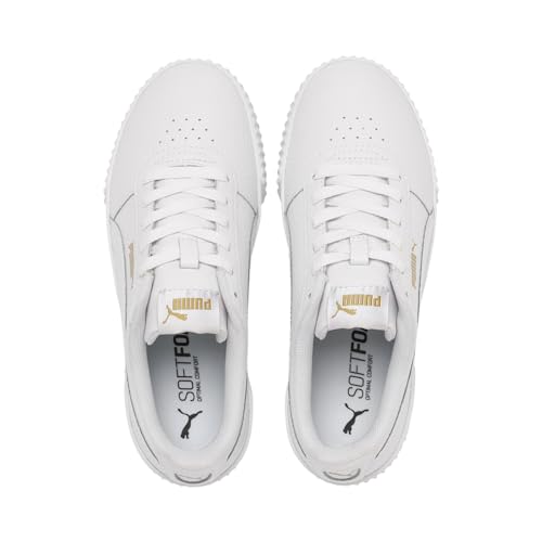 Image of Puma Carina 2.0 Synthetic Leather Lace Up Women's Sneakers