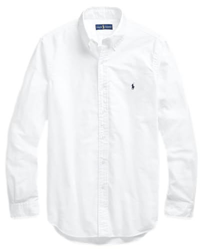 Image of POLO RALPH LAUREN Men's Classic Fit Plaid Oxford Shirt