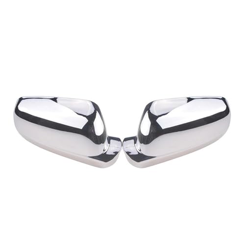 Coque rétroviseur Golf 4 et Bora aspect chrome en paire pour remplacement des caches d'origine