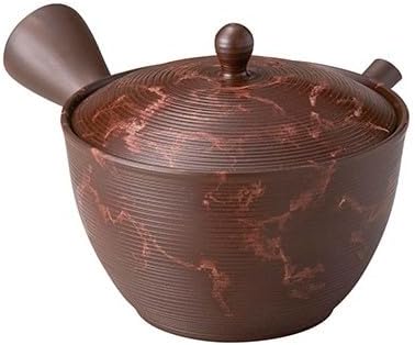 Tamakitsu T95947720 Tea Kiln Hentalgae Bowl-shaped Sensuji Teapot