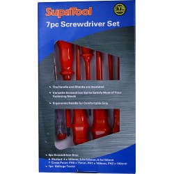 SupaToolScrewdriver Set - 7 Piece