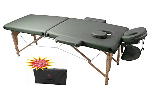 Maca Portátil Luxo 250kg 1,85Cm X 70Cm Verde Escuro