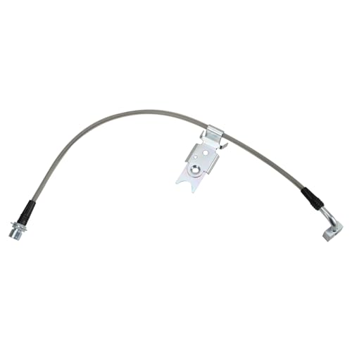 Image of TRQ Driver & Passenger Side Brake Hose Set Compatible with 2011 Chrysler 300