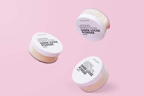 Collection Cosmetics Lasting Perfection Sheer Loose Powder, Lightweight Powder, Translucent, Pack of 3 x 10g - Image 4
