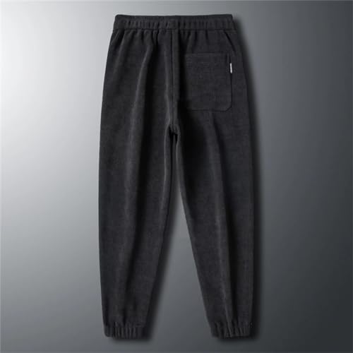 Men's Loose Casual Corduroy Sweatpants Classic All-Match Soft Harem Trousers2