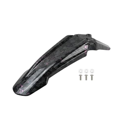 Garde-boue arrière carbone moto cross Light Bee XS protection cadre vélo transfert eau