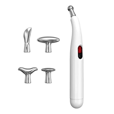 Acupuncture Pen – Electronic Pain Relief Therapy, 5-in-1 Merídiān Energy Pulse Massage Pen, USB Energy Pen, Pain Relief Tools, Gifts for Women & Men