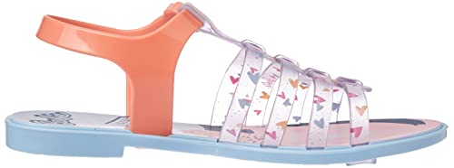 Barbie ICE Cream Flox Inf, Sandália Meninas, Azul/Laranja (Blue/Orange), 31