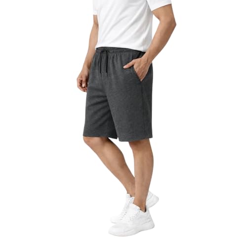 Image of KART BLACK Plus Sizes Men's Cotton Knee Length Shorts(XXL,3XL,4XL,5XL,6XL,7XL,8XL Shorts) | Casual and Night Wear Mens Shorts
