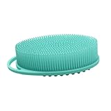 Cepillo de silicona para ducha,Cepillo de ducha corporal,Depurador de cuerpo de baño de silicona - Cepillo de limpieza corporal de cerdas , cepillos de exfoliación faciales