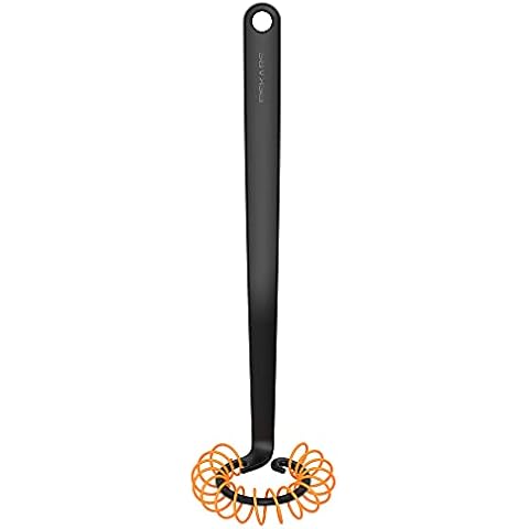 Fiskars Batidor Espiral Plástico 27 cm Negro/Naranja Cover