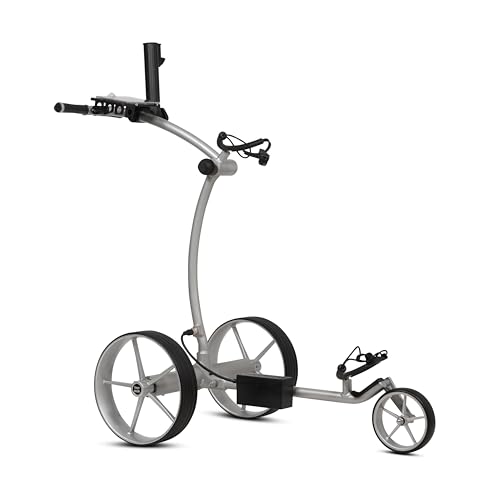 tour made RT-630S Golftrolley Elektrisch I Dual Motor I Rückwärtsgang I Bergabfahrbremse I Lithiumakku für 27-36 Loch I viel Zubehör I Deutsche...